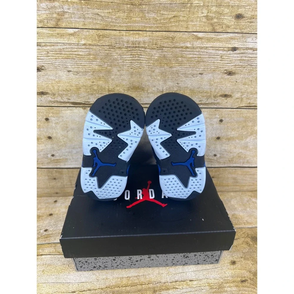 Nike Air Jordan 6 VI Retro Toddler TD Game‎ Royal 4C DZ5576 041